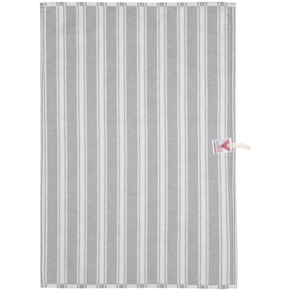 Полотенце кухонное «Страйп», серое / Миниатюра WWW (1000)