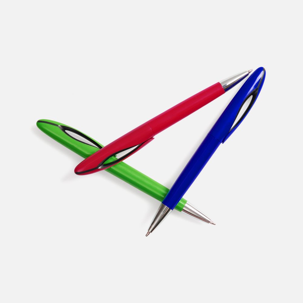 Ручка шариковая Nave Color, темно-синяя / Миниатюра WWW (1000)