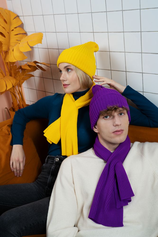 Шарф Yong, желтый / Миниатюра WWW (1000)