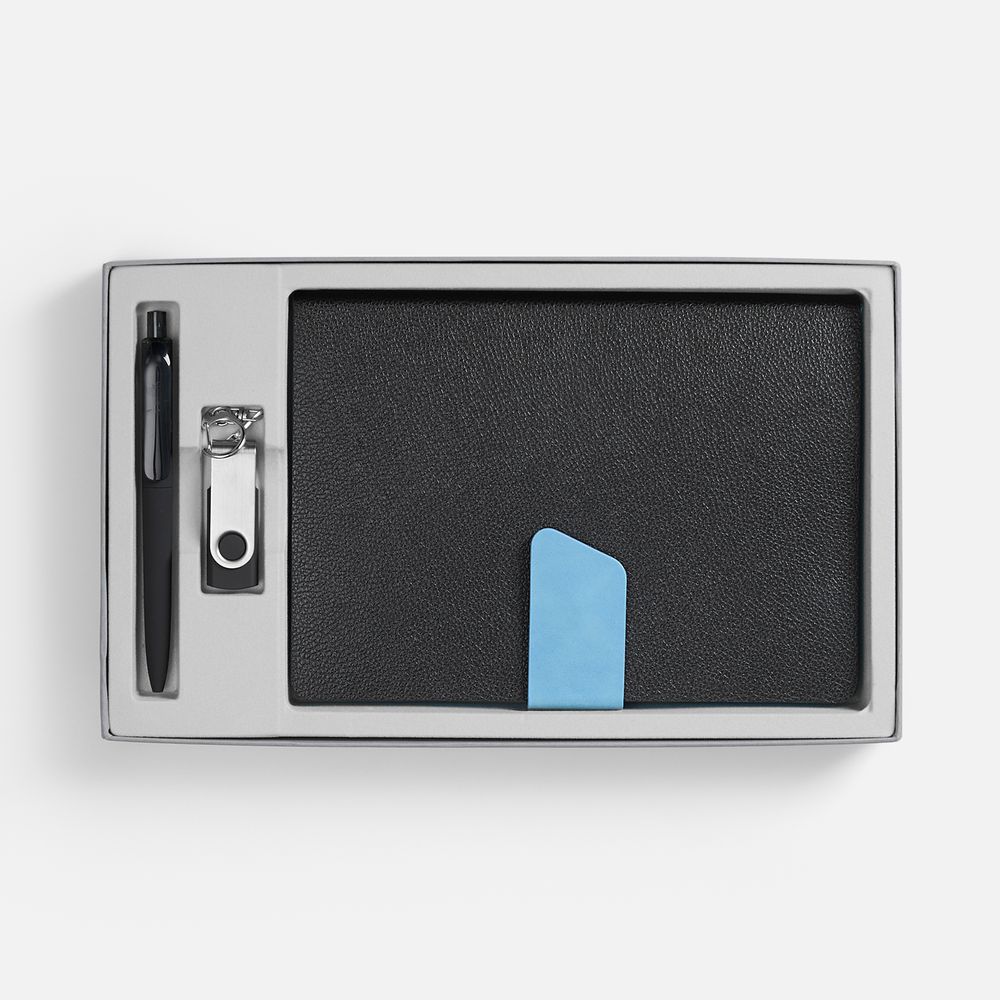 Набор Boom Memory, черный с голубым / Миниатюра WWW (1000)