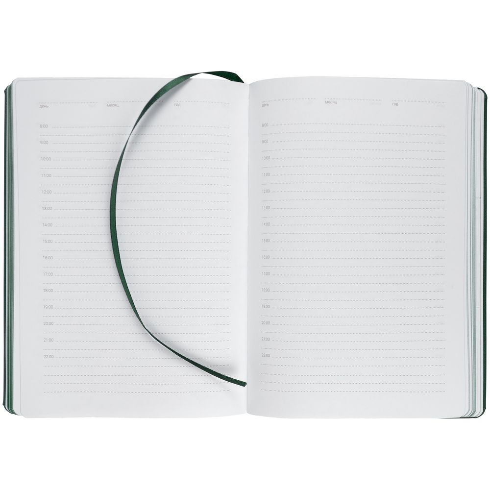 Ежедневник Factor, недатированный, зеленый / Миниатюра WWW (1000)