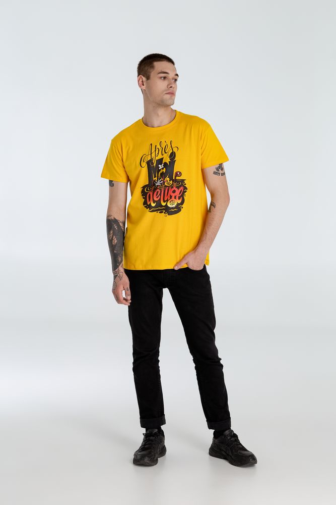 Футболка «После нас — хоть потоп», желтая / Миниатюра WWW (1000)