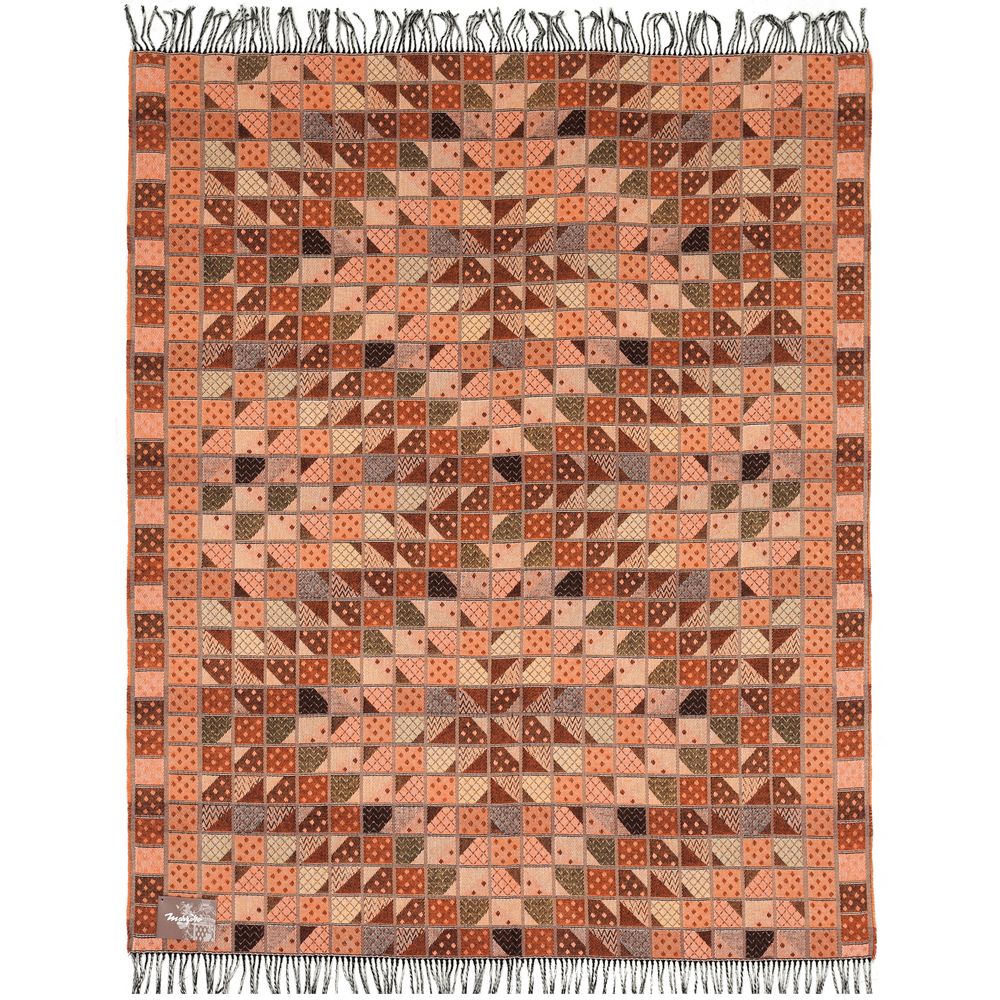 Плед Illinois, коричневый / Миниатюра WWW (1000)