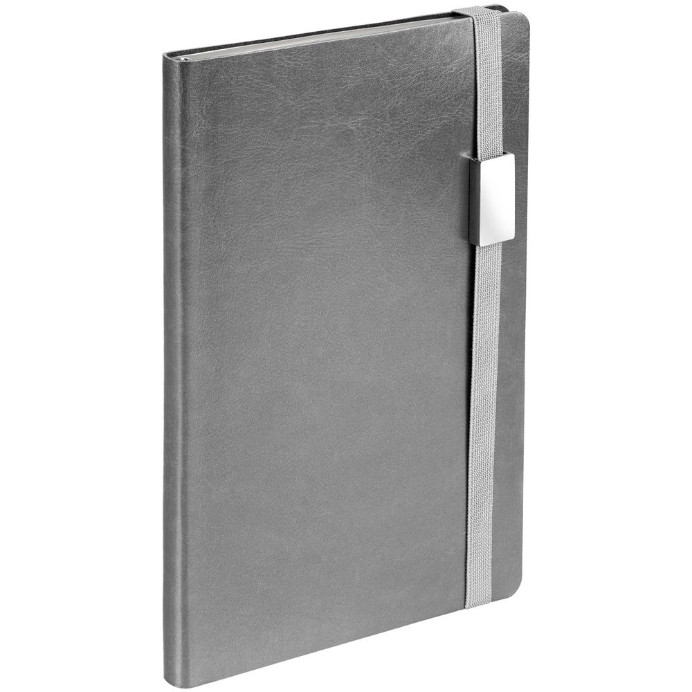 Ежедневник My Day, недатированный, серебристый / Миниатюра WWW (1000)