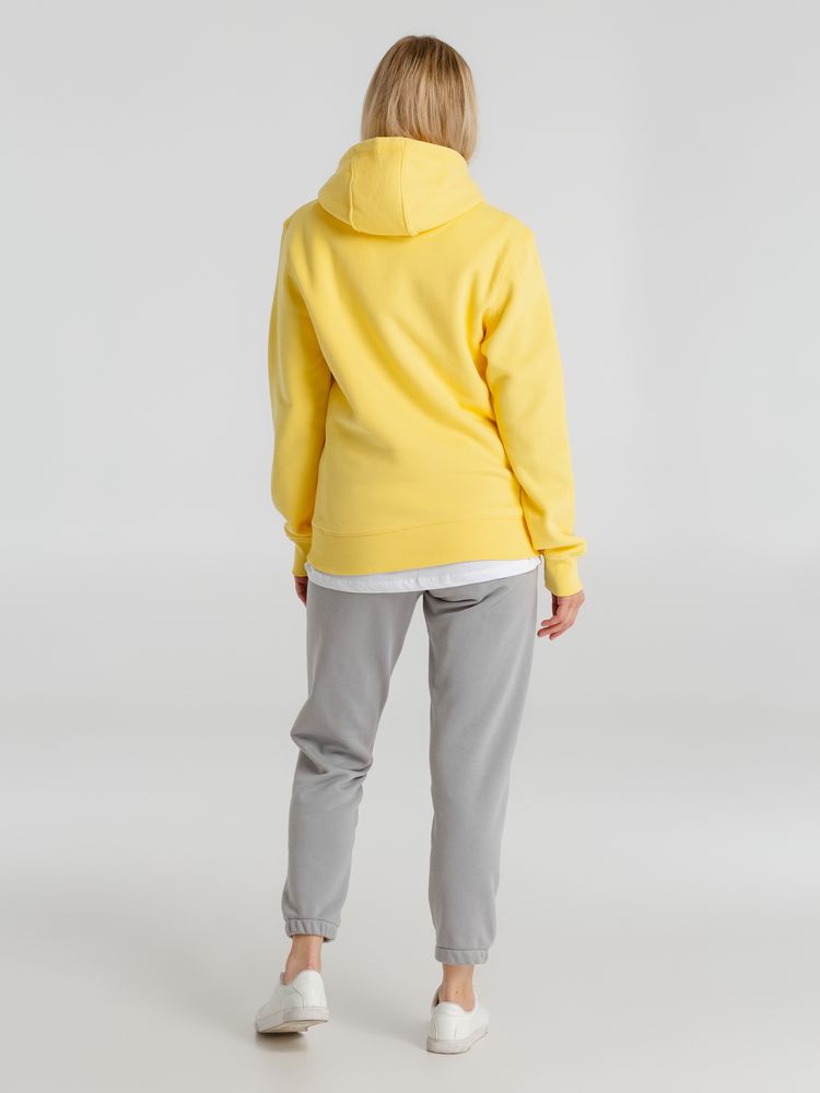 Толстовка с капюшоном унисекс King, желтая / Миниатюра WWW (1000)