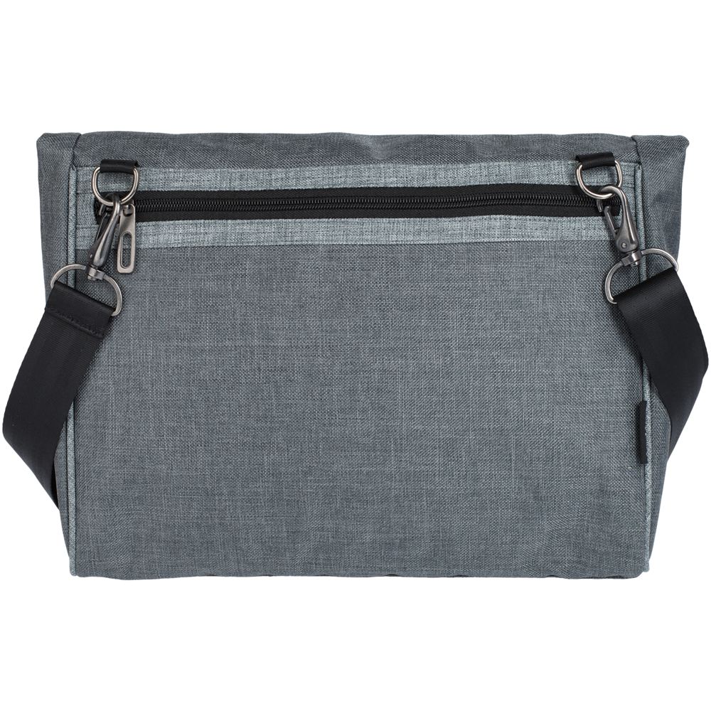 Сумка для ноутбука 2 в 1 twoFold, серая с темно-серым / Миниатюра WWW (1000)