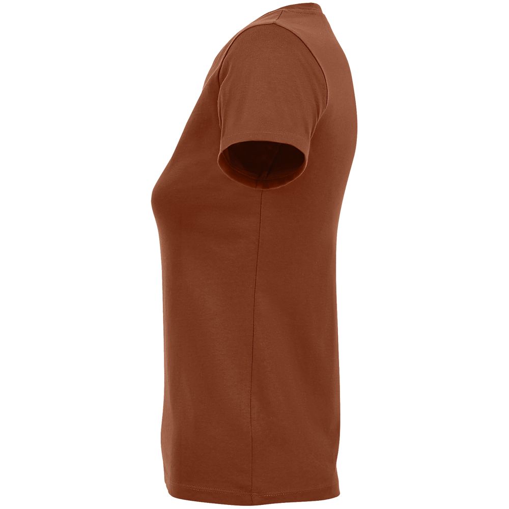 Футболка женская Regent Fit Women, коричневая (терракотовая) / Миниатюра WWW (1000)