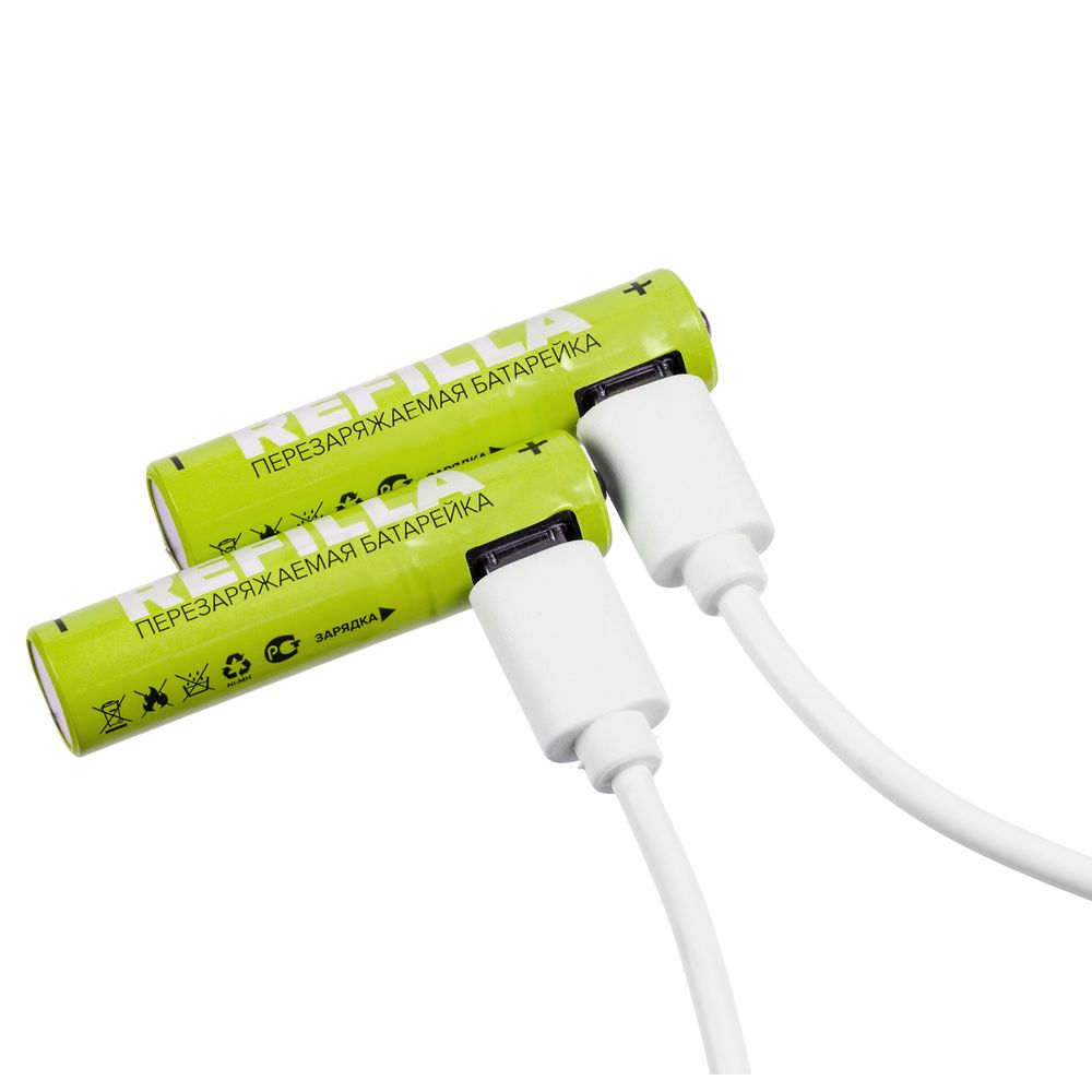Набор перезаряжаемых батареек Refilla AA, 1000 мАч / Миниатюра WWW (1000)