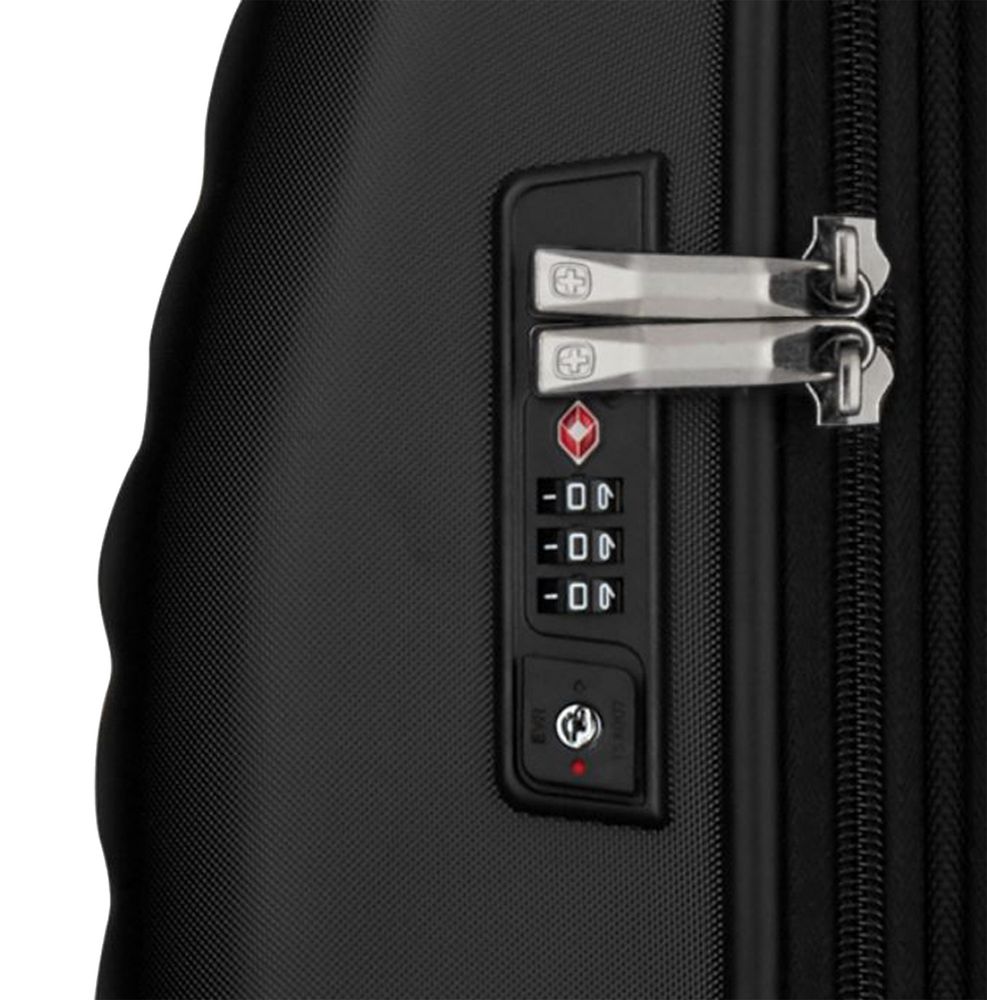 Чемодан Lumen M, черный / Миниатюра WWW (1000)