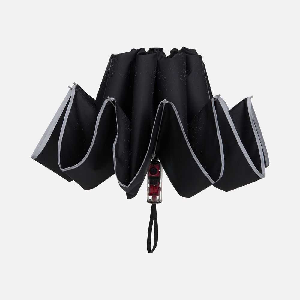 Зонт наоборот складной Futurum, черный / Миниатюра WWW (1000)