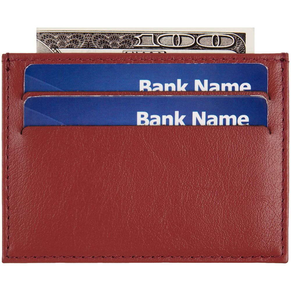 Чехол для карточек Top Mini, красный / Миниатюра WWW (1000)