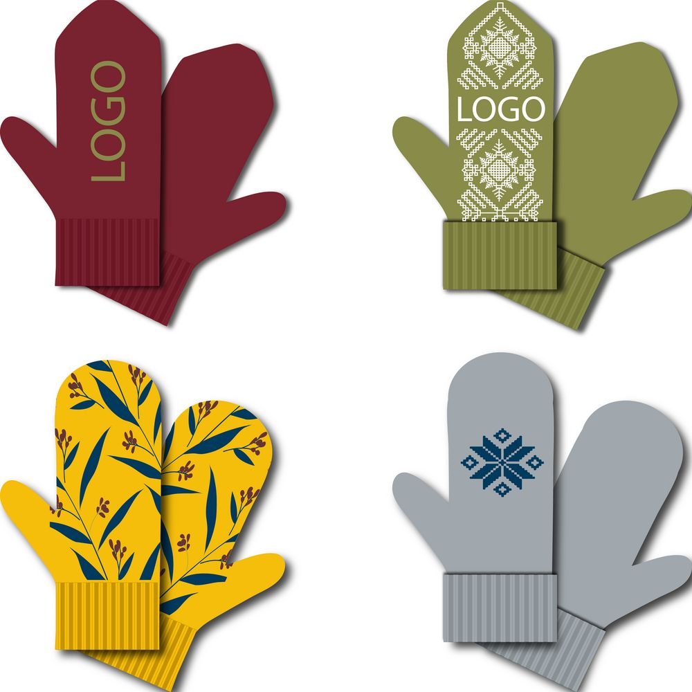 Варежки на заказ Mani, полушерсть / Миниатюра WWW (1000)