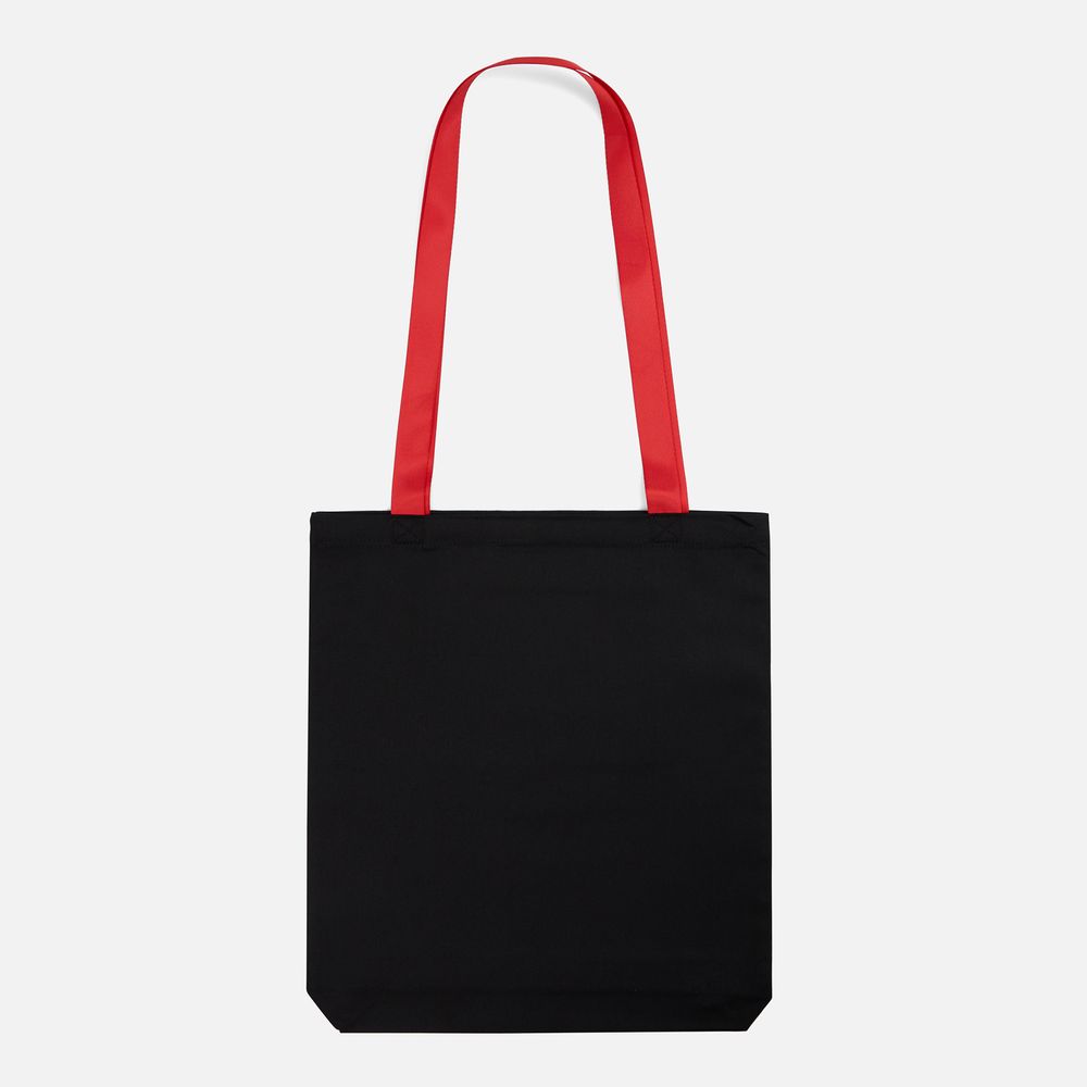 Шопер B4, черный с красными ручками / Миниатюра WWW (1000)