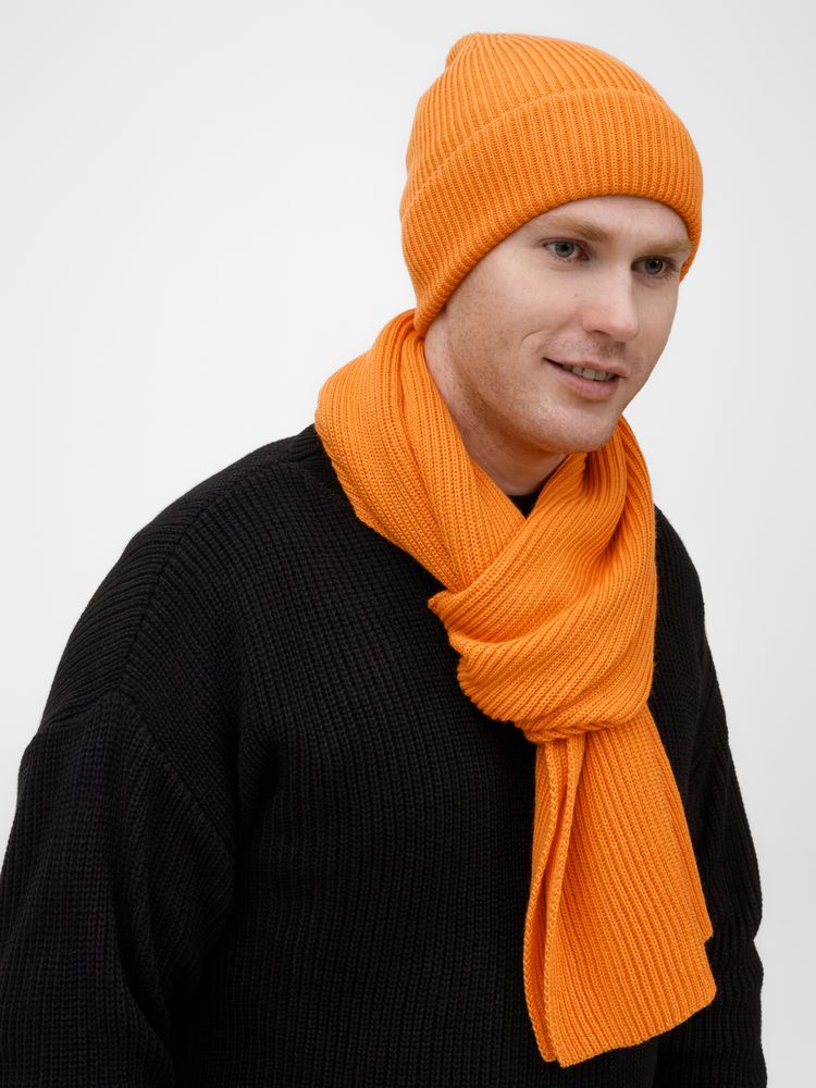 Шапка Nobilis Mono, оранжевая (абрикос) / Миниатюра WWW (1000)