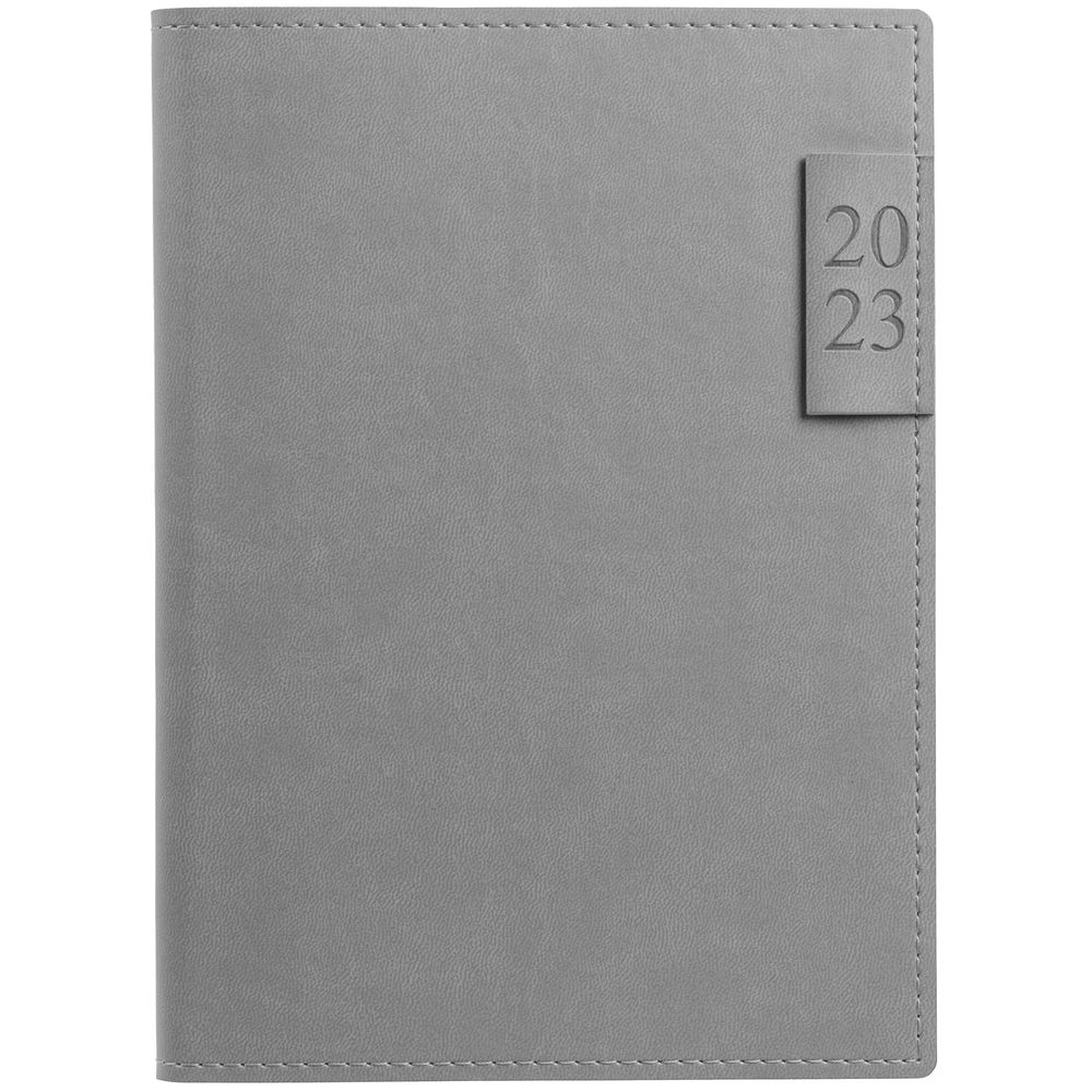Ежедневник Time, датированный, серый / Миниатюра WWW (1000)