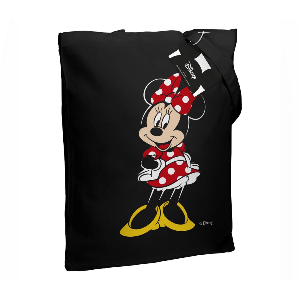 Холщовая сумка «Минни Маус. Couture», черная / Миниатюра WWW (1000)