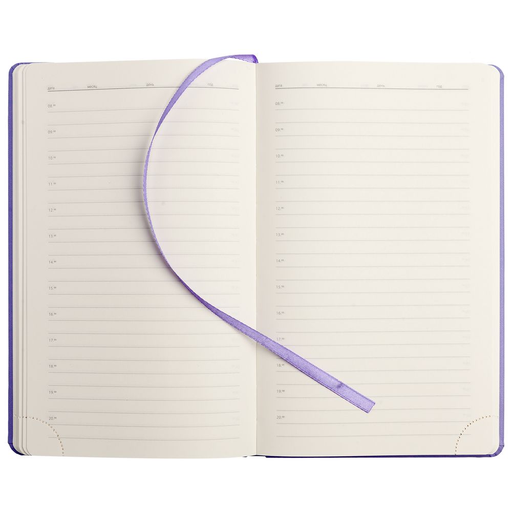 Ежедневник Coach, недатированный, фиолетовый / Миниатюра WWW (1000)