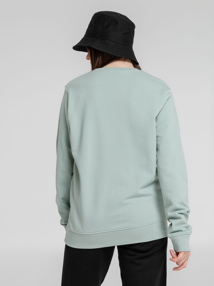 Свитшот унисекс BNC Organic, серо-зеленый / Миниатюра WWW (1000)