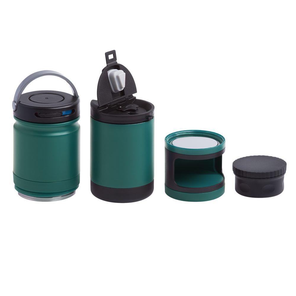 Термостакан Golchi 2 в 1, бирюзовый / Миниатюра WWW (1000)