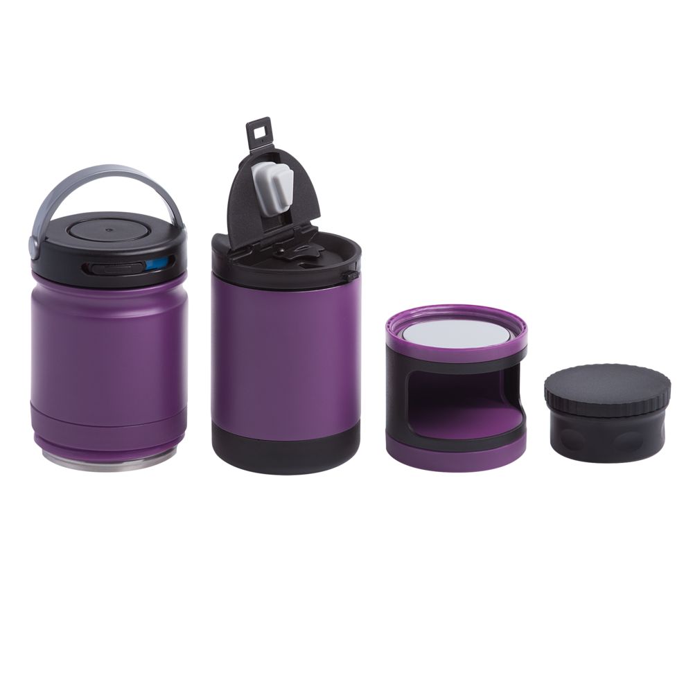 Термостакан Golchi 2 в 1, фиолетовый / Миниатюра WWW (1000)