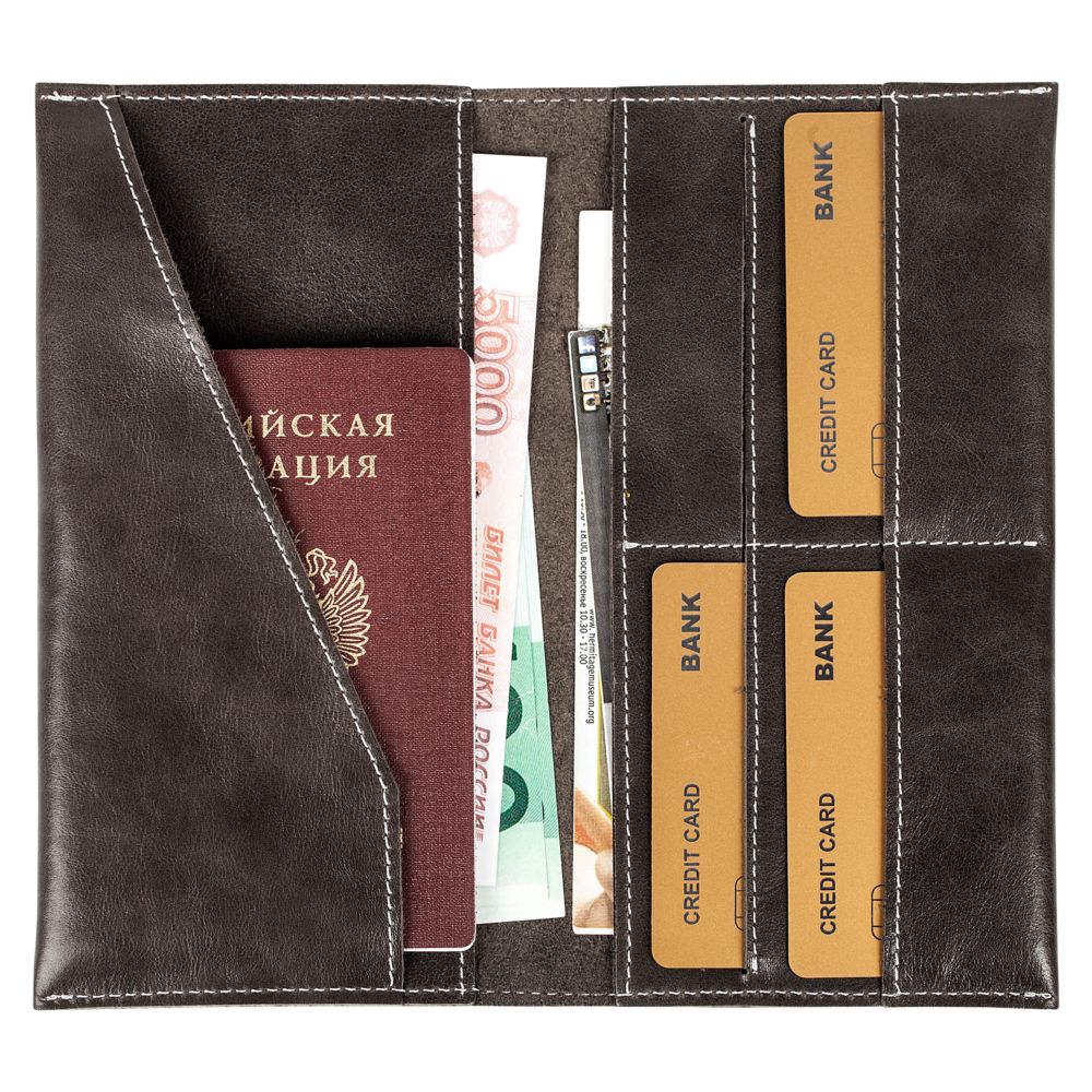 Дорожный органайзер Apache, темно-серый / Миниатюра WWW (1000)