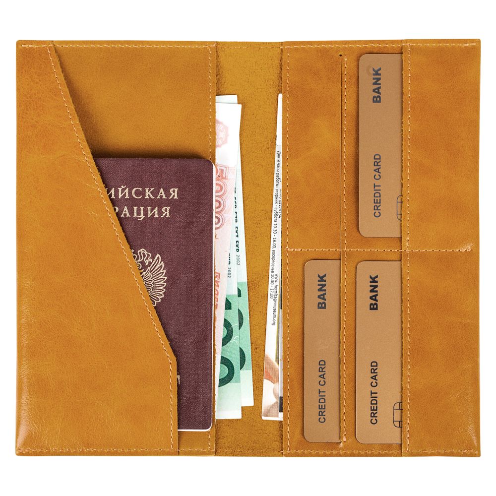 Дорожный органайзер Apache, горчичный / Миниатюра WWW (1000)