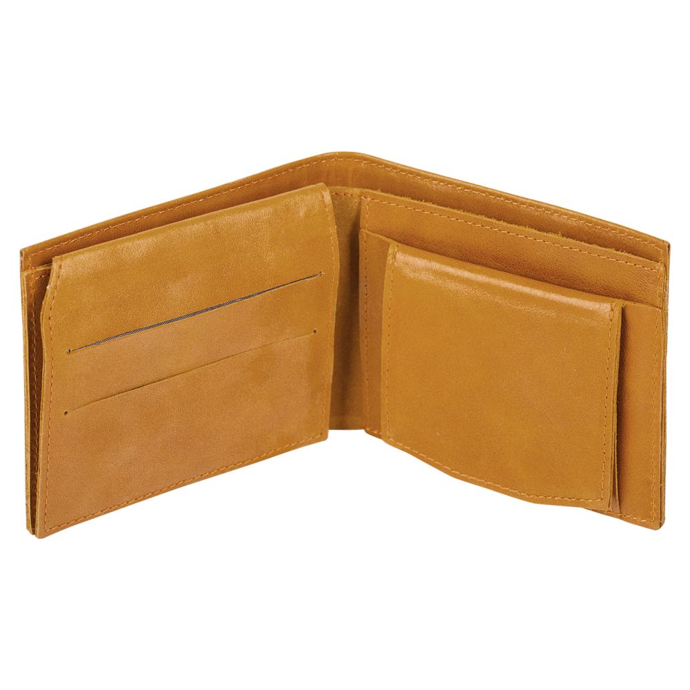 Портмоне Apache, с отделением для мелочи, горчичное / Миниатюра WWW (1000)