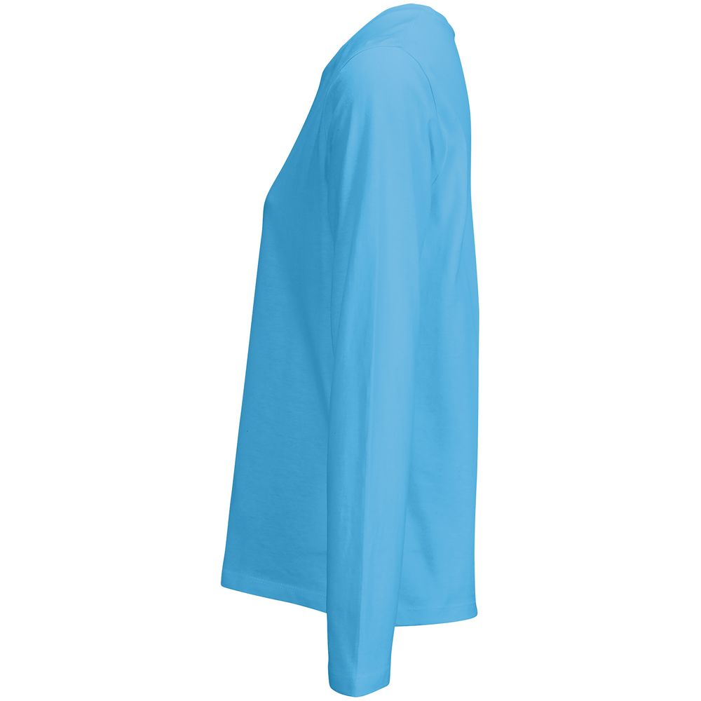 Футболка с длинным рукавом женская Monarch Women, ярко-бирюзовая / Миниатюра WWW (1000)