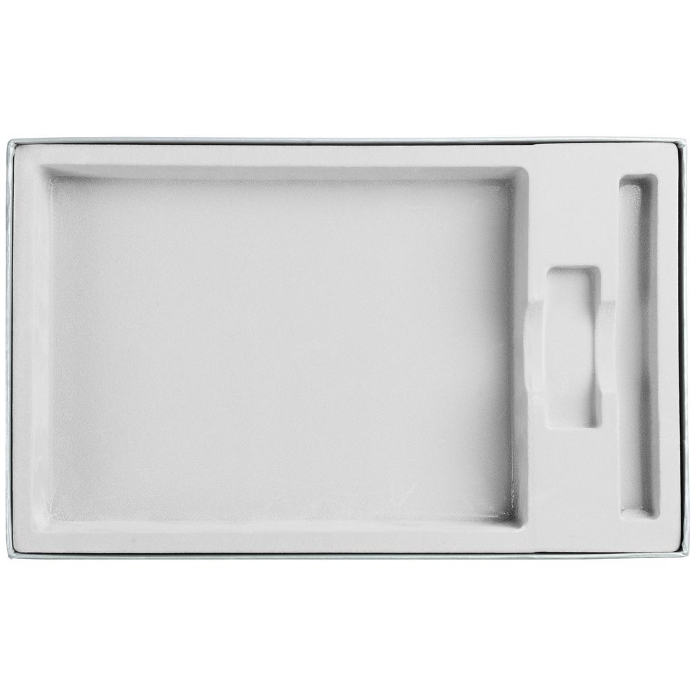 Коробка In Form с ложементом под ежедневник, флешку, ручку, ver. 2, серая / Миниатюра WWW (1000)