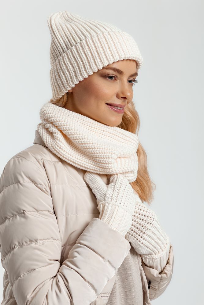 Шапка Nordkyn, молочно-белая / Миниатюра WWW (1000)