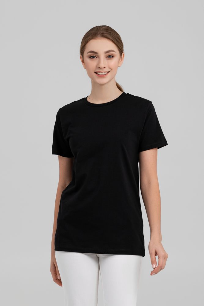 Футболка унисекс T-bolka 160 Original, черная / Миниатюра WWW (1000)