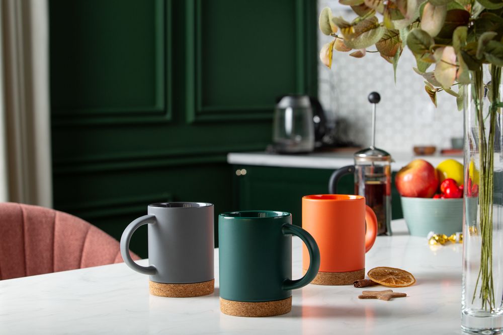 Кружка Corky, серая / Миниатюра WWW (1000)