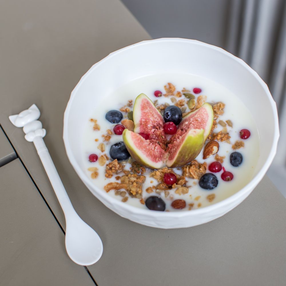 Миска Club, белая / Миниатюра WWW (1000)