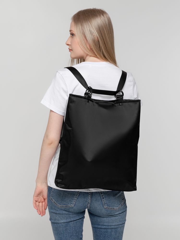 Рюкзак-трансформер ringLink, черный / Миниатюра WWW (1000)