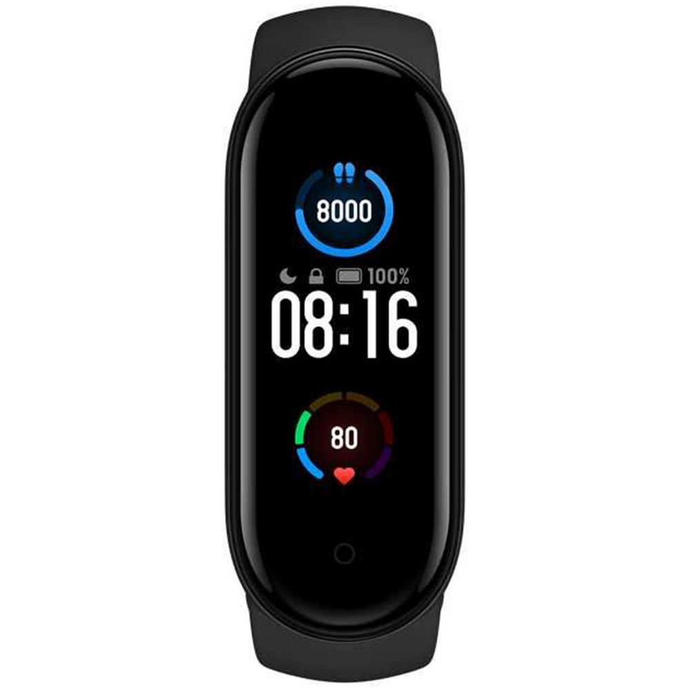 Фитнес браслет Mi Band 5, черный / Миниатюра WWW (1000)
