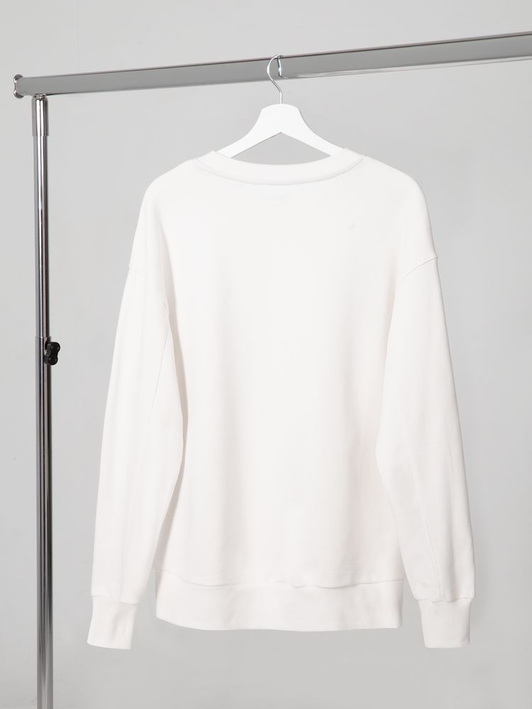 Свитшот унисекс Kosmos 2.0, кремовый / Миниатюра WWW (1000)