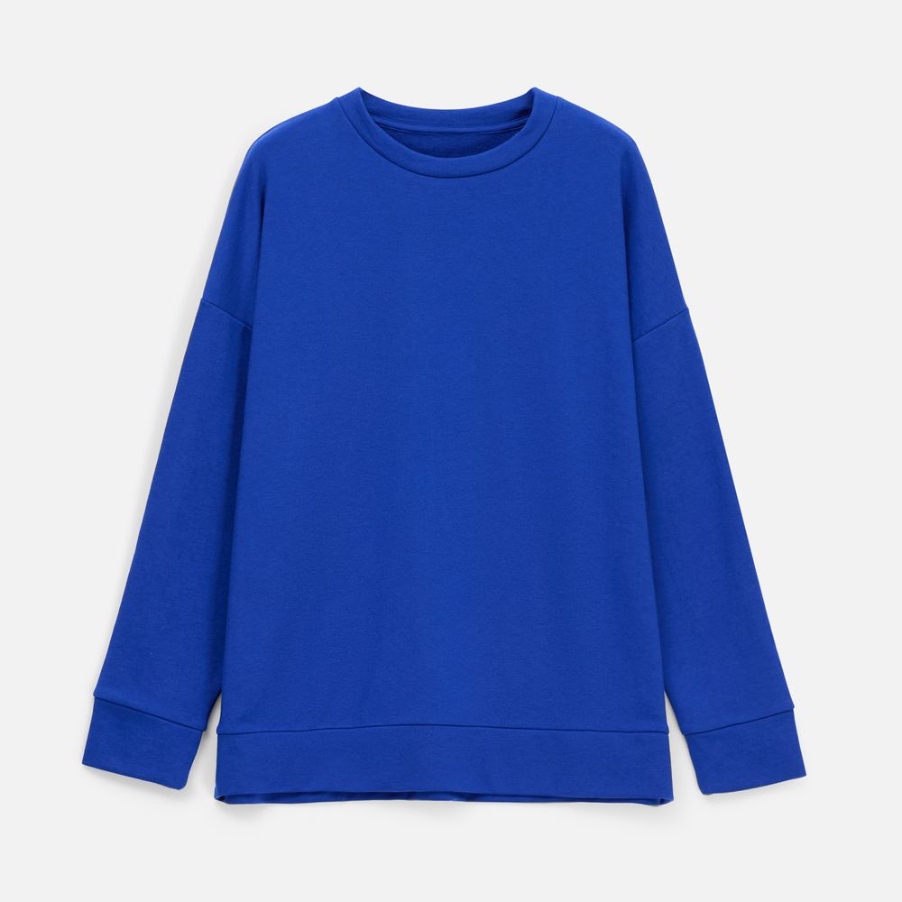 Свитшот унисекс S2, синий / Миниатюра WWW (1000)