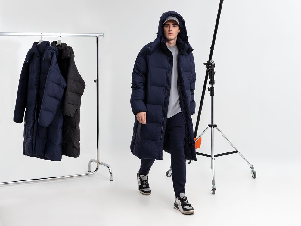 Пуховик унисекс Kapsula, серый / Миниатюра WWW (1000)