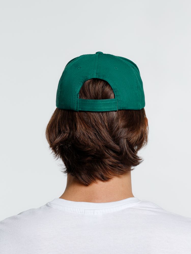 Бейсболка Promo, темно-зеленая / Миниатюра модельного (1000)