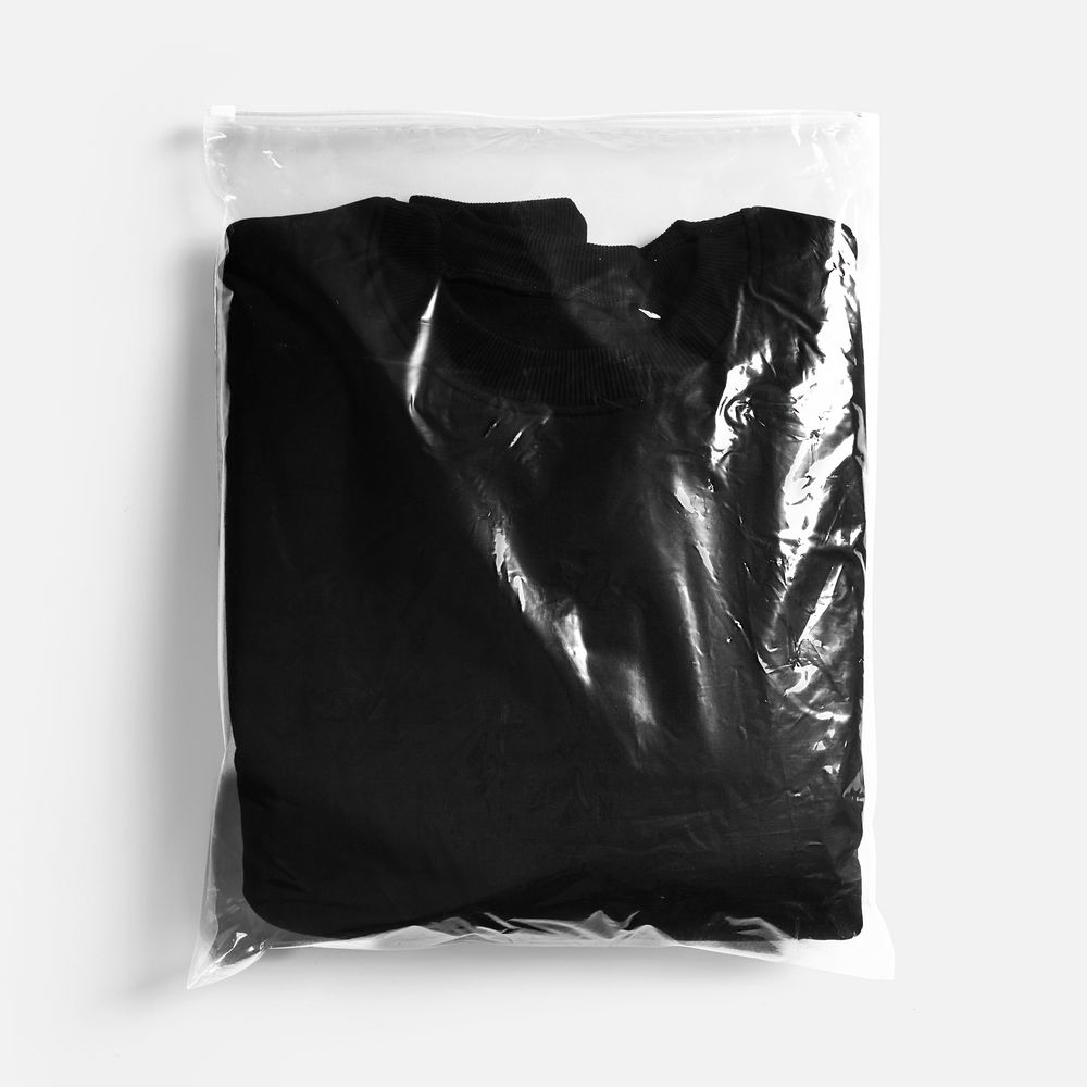 Свитшот оверсайз унисекс True Self, черный / Миниатюра (упак) (1000)