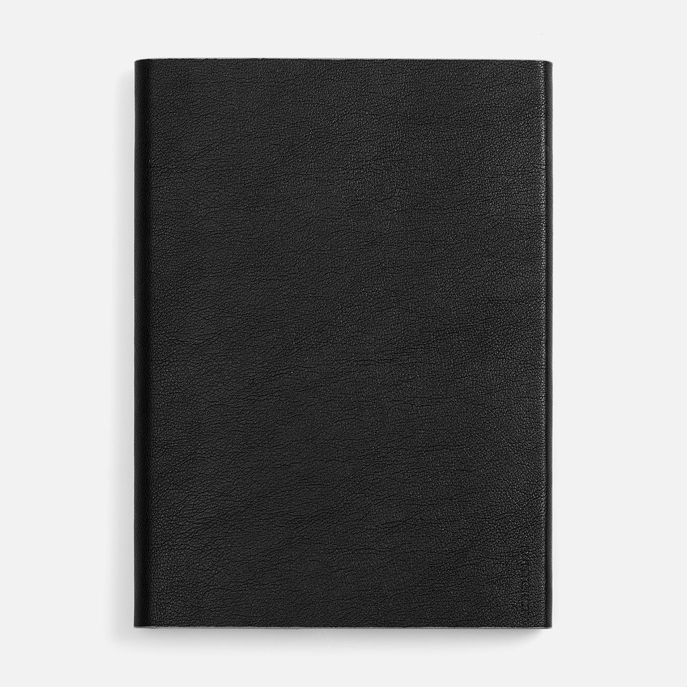 Ежедневник Petrus Flap, недатированный, черный / Миниатюра WWW (1000)