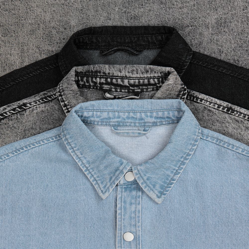 Куртка джинсовая O3, черная / Миниатюра WWW (1000)