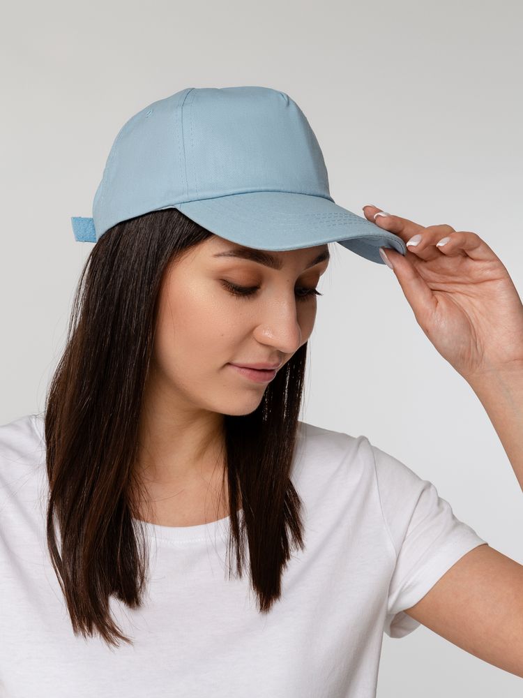 Бейсболка Unit Promo, голубая / Миниатюра WWW (1000)