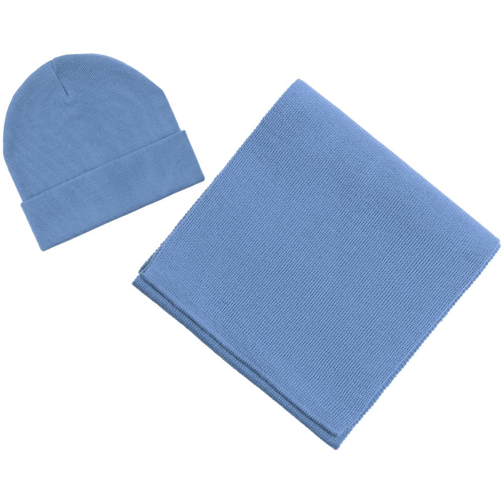 Шарф Glenn, голубой / Миниатюра WWW (1000)