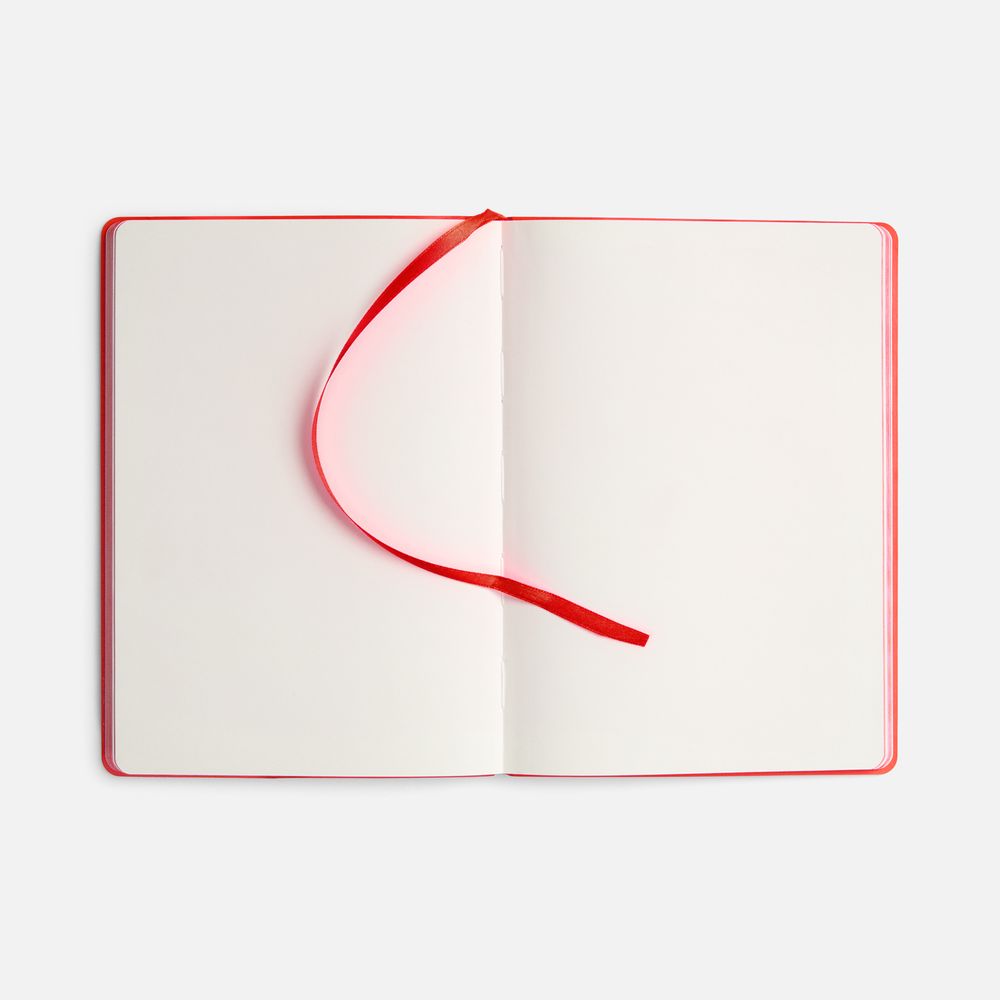 Блокнот Flex Shall ver.2, красный / Миниатюра WWW (1000)