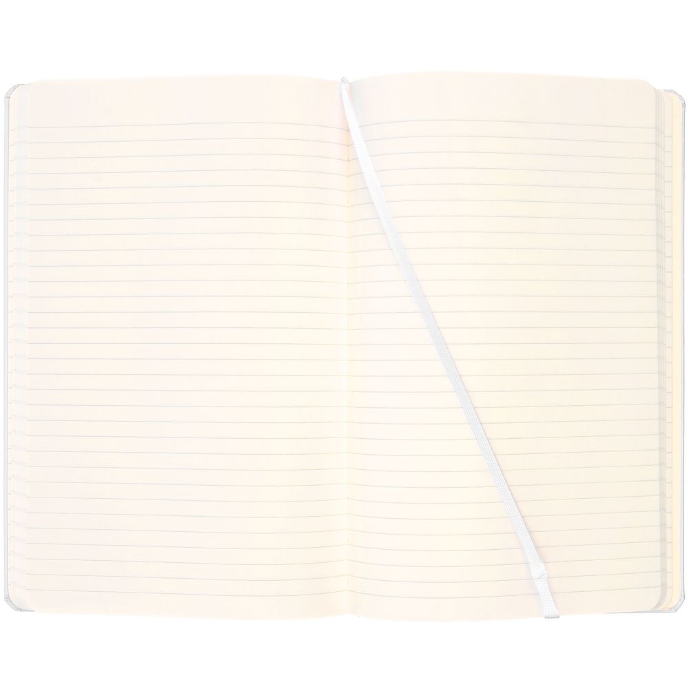 Записная книжка Moleskine Classic Large, в линейку, белая / Миниатюра WWW (1000)
