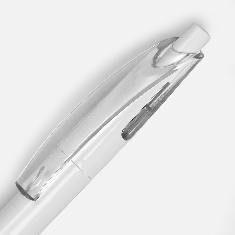 Ручка шариковая Bento, белая / Миниатюра WWW (1000)