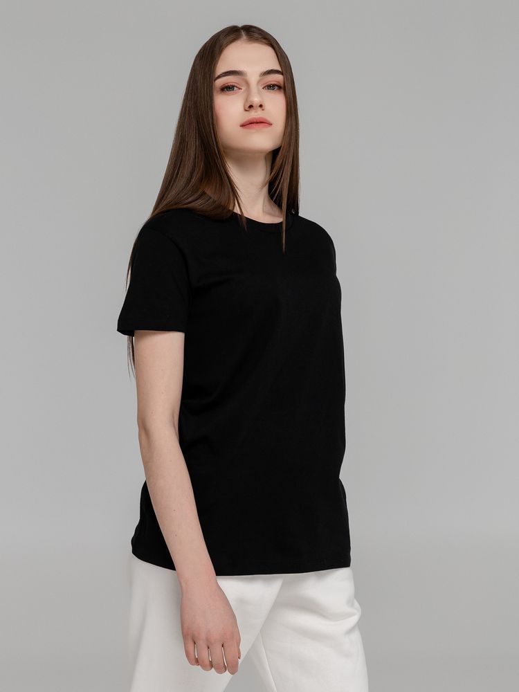 Футболка мужская Regent Fit 150, черная / Миниатюра WWW (1000)