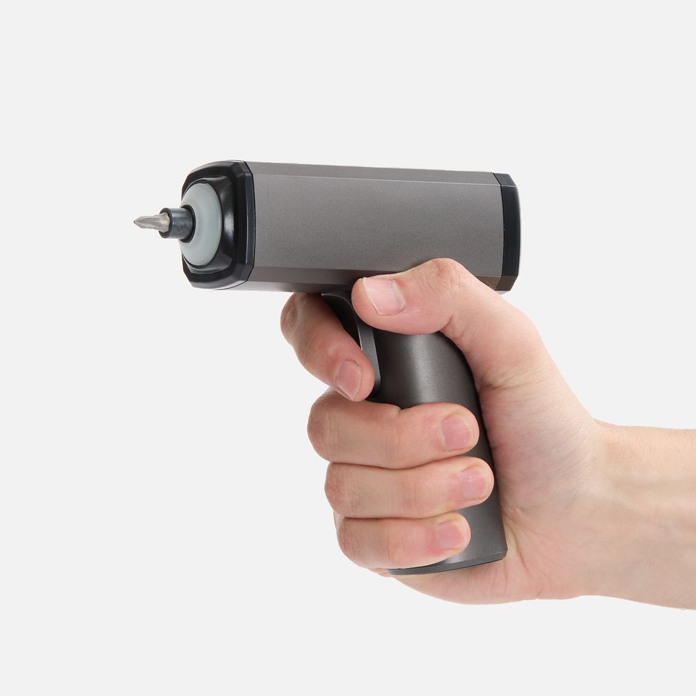 Отвертка аккумуляторная Propeller, черная / Миниатюра WWW (1000)