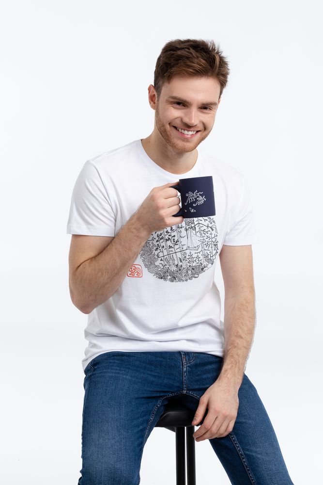 Кружка «Погоня», темно-синяя / Миниатюра WWW (1000)